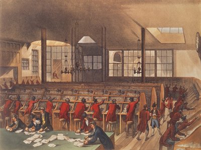 The Post Office, from Ackermann